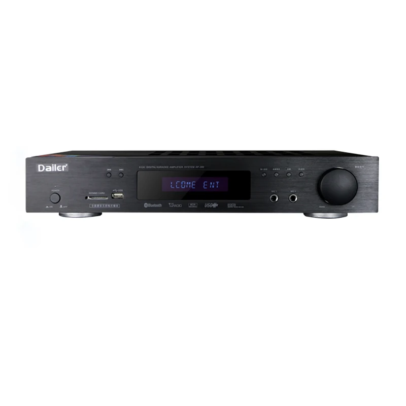 Dolby AC-3 декодирование 5 1 800 Вт AV усилитель USB без потерь Музыкальный волоконный