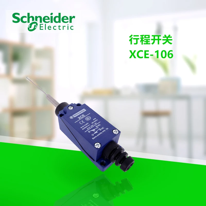 

Optimized button micro limit switch limit switch XCE-106 1P, 1C / O fast action, with soft rubber cable cover Cat whisker form
