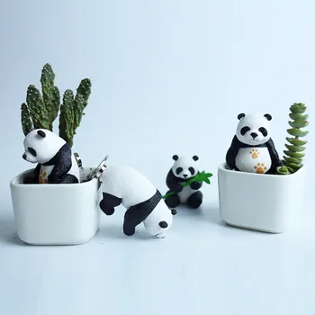 

Chinese Panda Cute Magnets for Refrigerators Creative 3D Resin Fridge Magnet Souvenir for Decor Fridge or Promotion Gifts