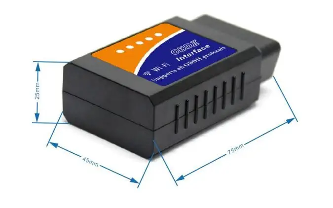 Диагностический инструмент OBDII V1.5 ELM327 беспроводной OBD2 wi-fi-сканер Wi-Fi ELM 327 PIC18F25K80 интерфейс Поддержка IOS Android