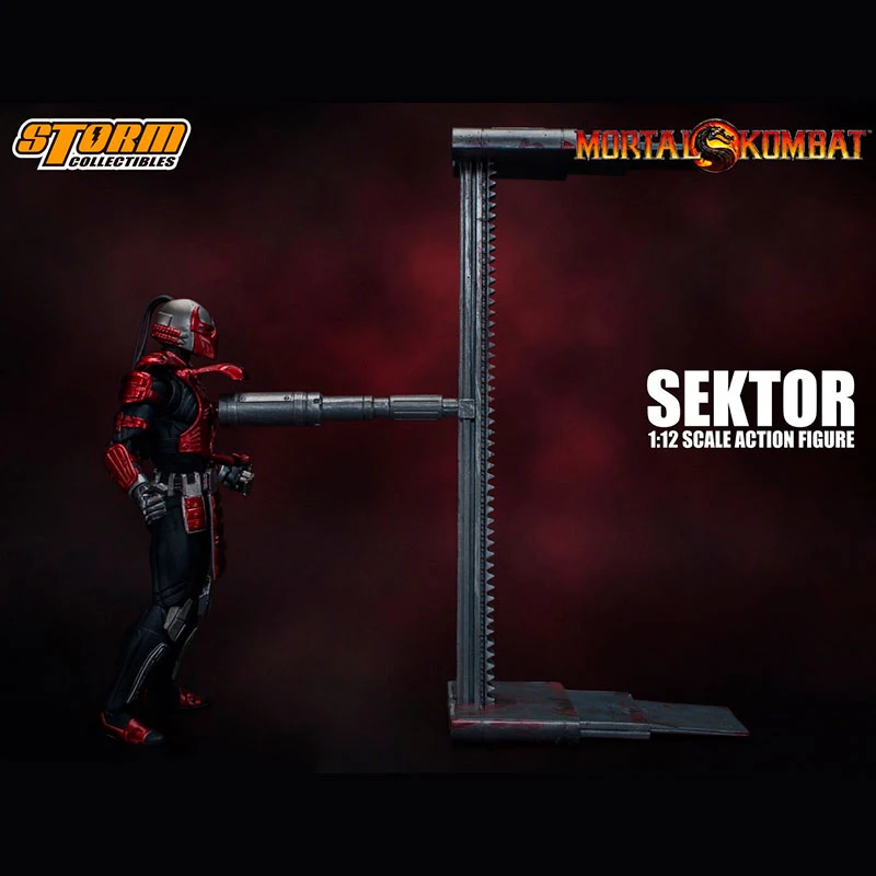 Для коллекции 1/12 масштабные игрушки от Storm DCMK002 Mortal Combat Sektor подвижный Набор фигурок игрушка модель для фанатов подарки
