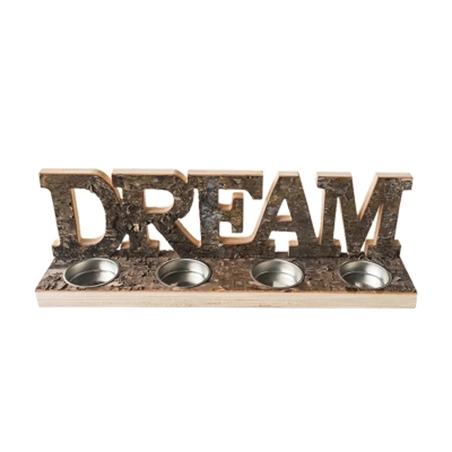 

Modern Christmas Candle Holder Wood Metal Wedding Centerpieces Tealight Candle Holders Mumluk Dekor Candles Home Decoration 6K57