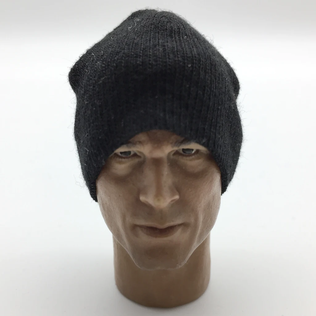 1/6 Scale Mens Gray Knitted Hat for 12'' Action Figure //Enterbay 1/6 Scale Clothes Clothing Accessories