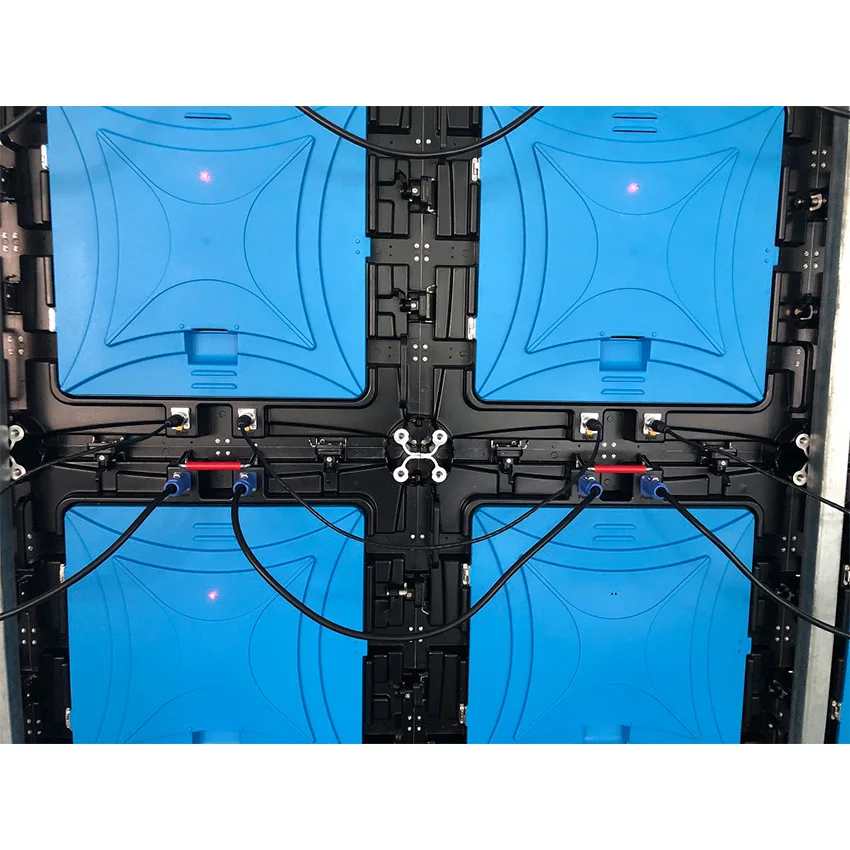 Крытый полный Цвет светодиодный Дисплей P4 SMD2121 512x512 мм литья Алюминий шкаф RGB