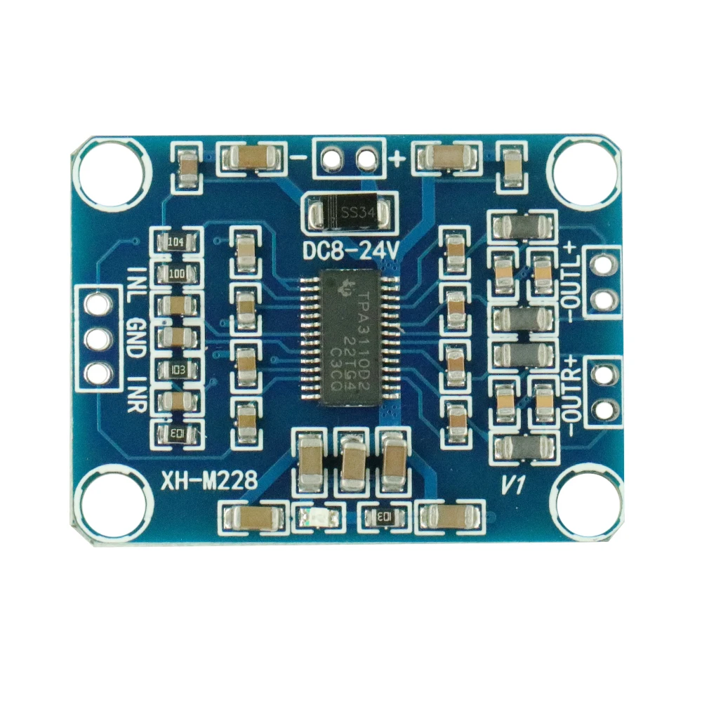 1 шт. TPA3110 2X15 Вт Цифровой аудио Стере модуль усилителя доска мини бинауральные