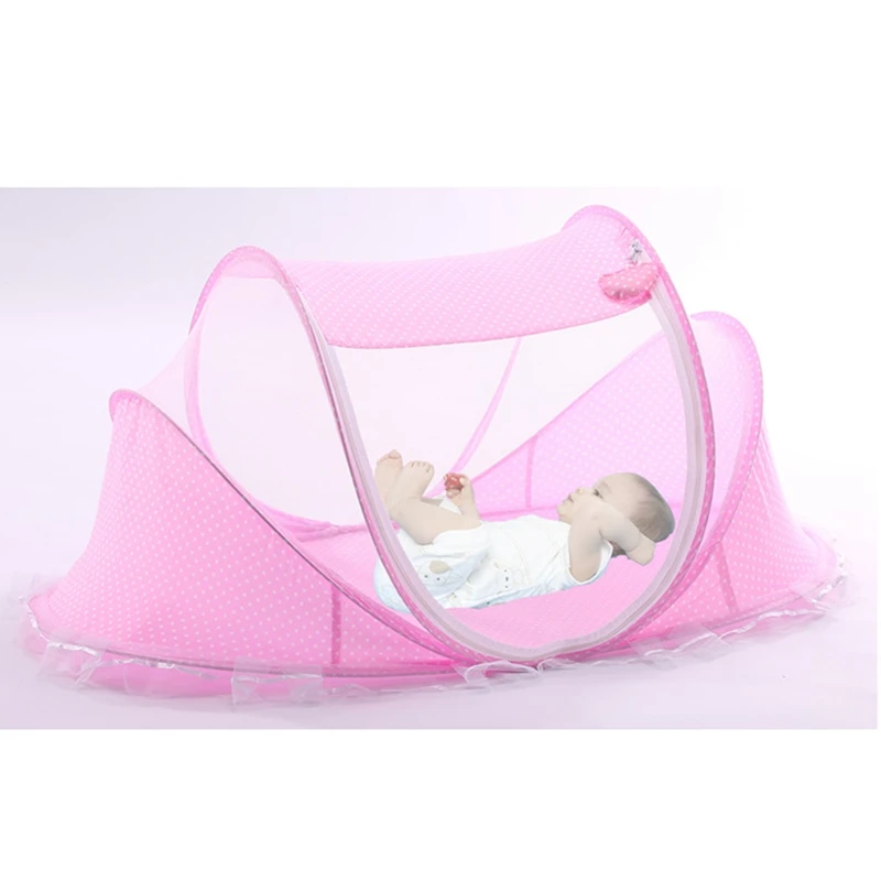  0-3 Years Baby Bed Tent Crib Mattress Portable Foldable Mosquito Net Newborn Bedroom Travel Bed Bab - 4000328536688