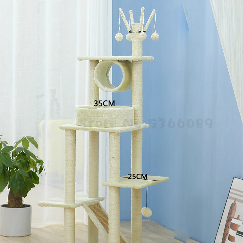Сизаль дерево кошка царапины доска для скалолазания рамка космическое гнездо
