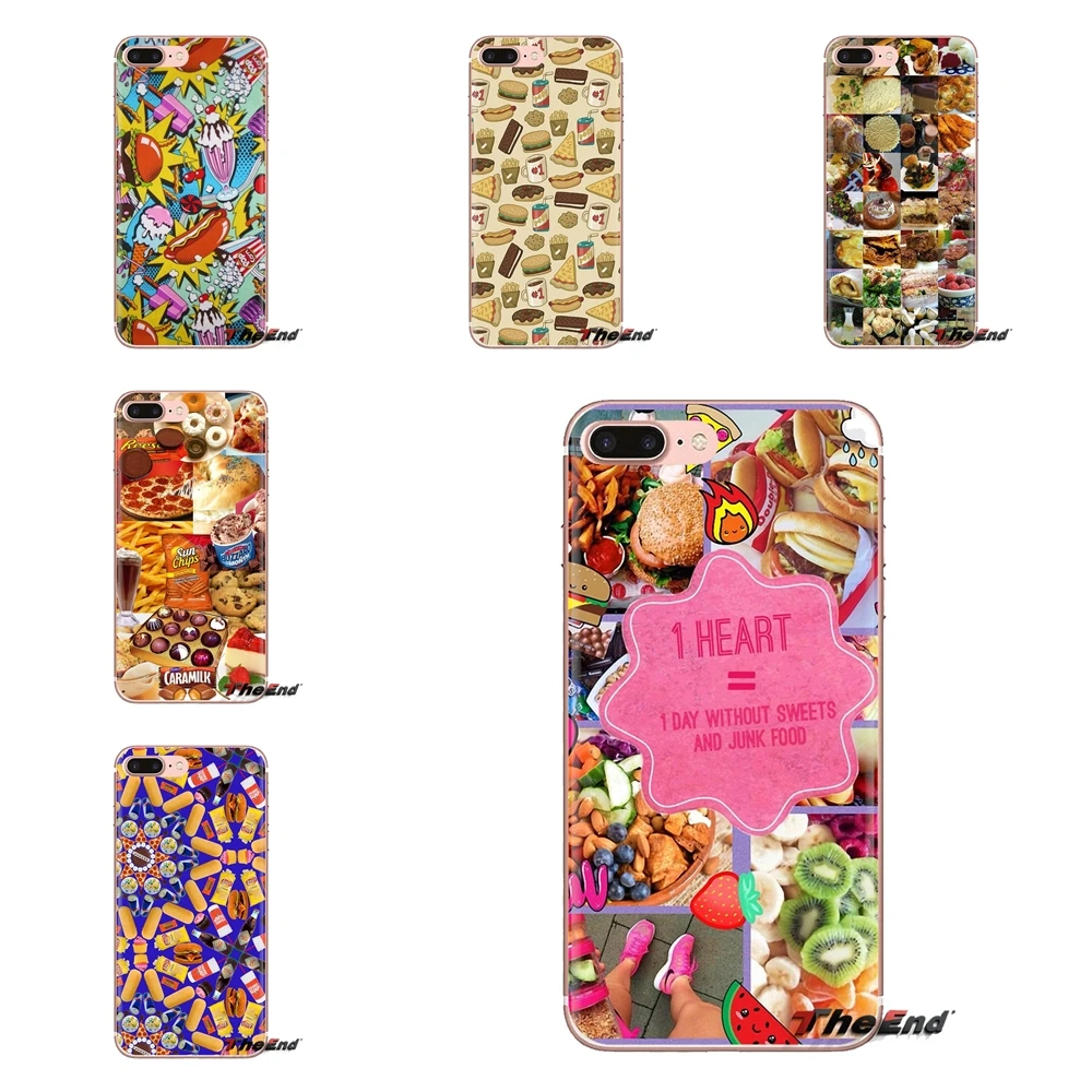 Силиконовый чехол для телефона LVOE Junk Fair Collage sony Xperia Z Z1 Z2 Z3 Z5 compact M2 M4 M5 E3 T3 XA Aqua LG G4 G5 G3