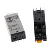 Delay Timer 0-5 SEC H3Y-2 DC12V DC24V AC110V AC220V Time Relay with PYF08A 8pin Base Mini Time Relay ► Photo 3/6