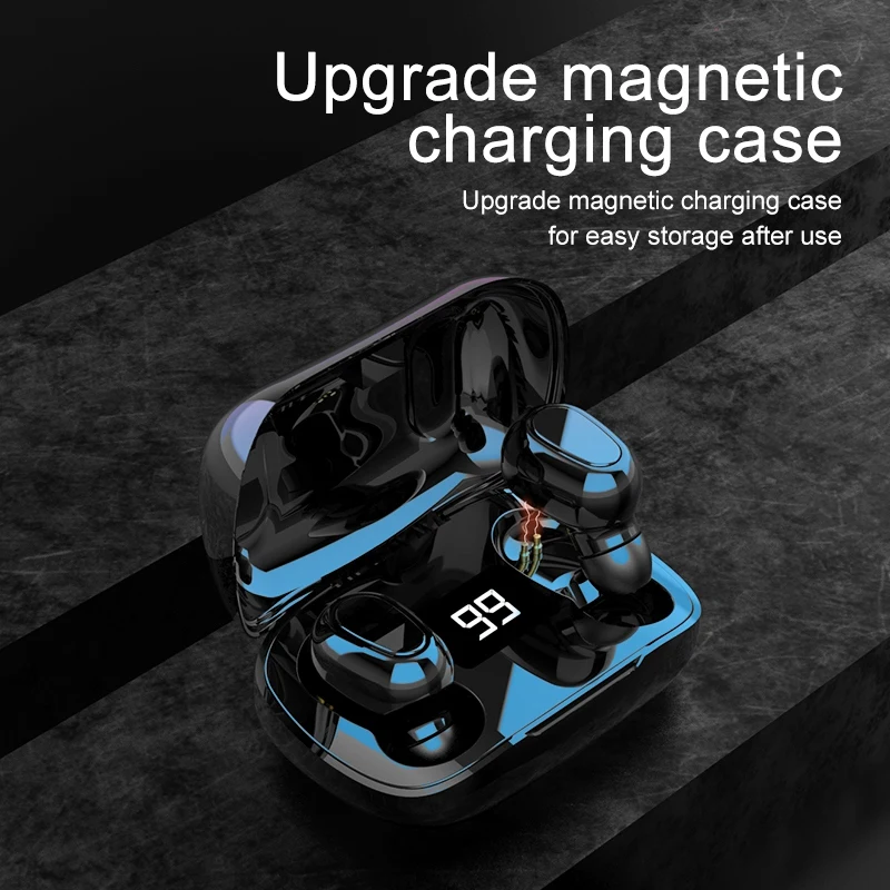 Wireless Earphone Bluetooth V5 0 XT 7 TWS Wireless Bluetooth Headphone LED Display Headsets for iPhone Xiaomi Smartphone