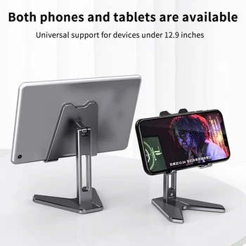

Desktop Phone Tablet Holder For iPad Pro 11 10.5 10.2 9.7 mini For Samsung Xiaomi Tablet Stand Support Remote Network Teaching