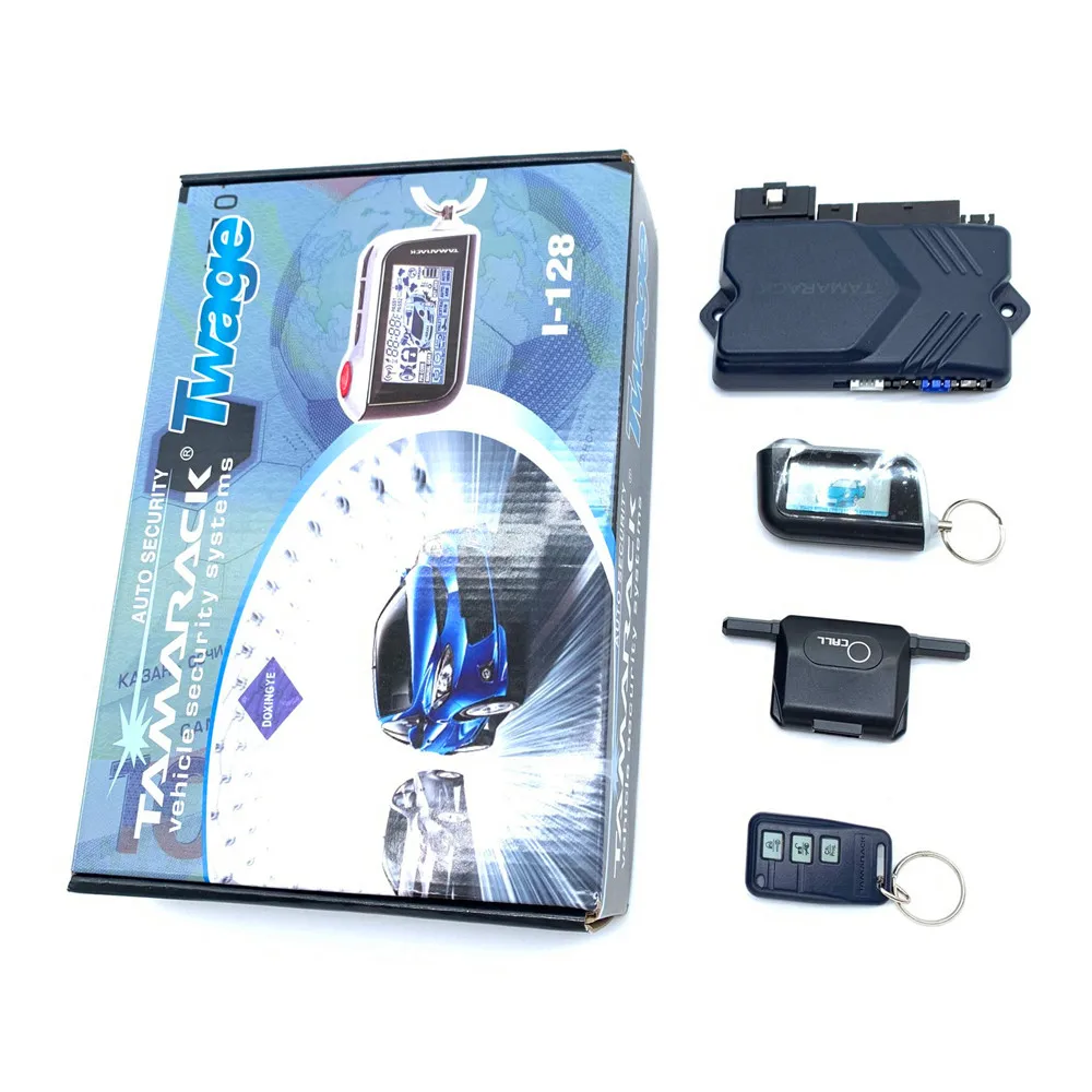 

DOXINGYE For TAMARACK New Russian version B9 Two Way Car Alarm System Car Alarm Security with Engine Start Remote Control Key