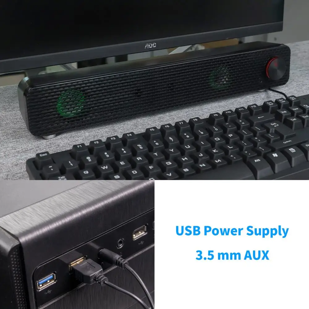 Smalody высокомощный USB аудио двойные колонки компьютерные колонки многофункциональные HIFI стерео домашний кинотеатр звуковой сабвуфер