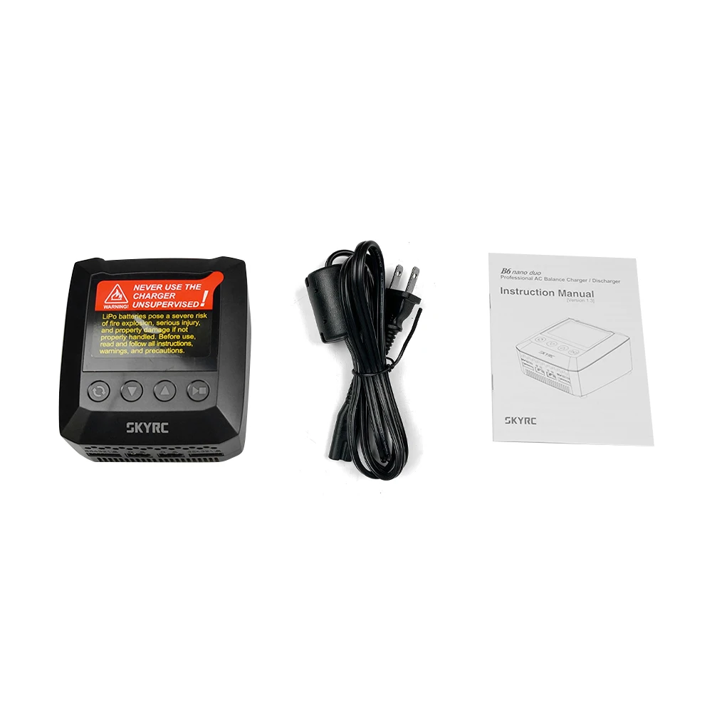 SKYRC B6 Nano Duo зарядное устройство 200 Вт 15A AC/DC BT приложение управление зарядное устройство RC для lipo Liion LiFe LiHV NiMH NiCd Батарея PB