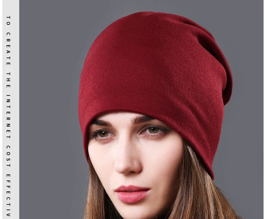 CNTANG New Autumn Winter Beanie Cotton Hat For Women Fashion Men Hip Hop Caps Casual Female Knitted Skullies Bonnets Warm Hats winter cap for men