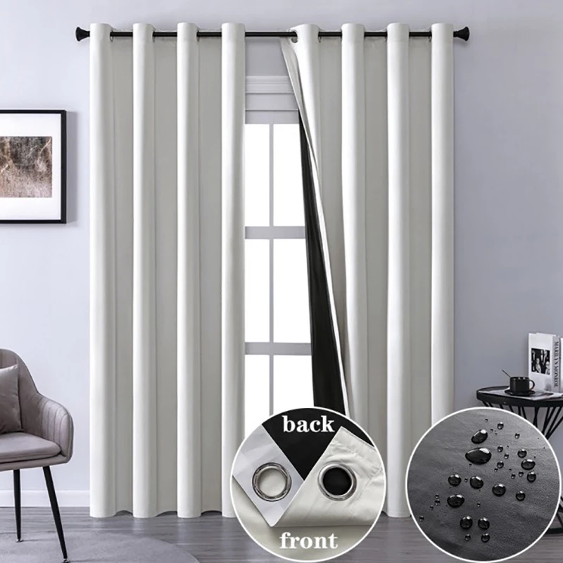 100 blackout curtains