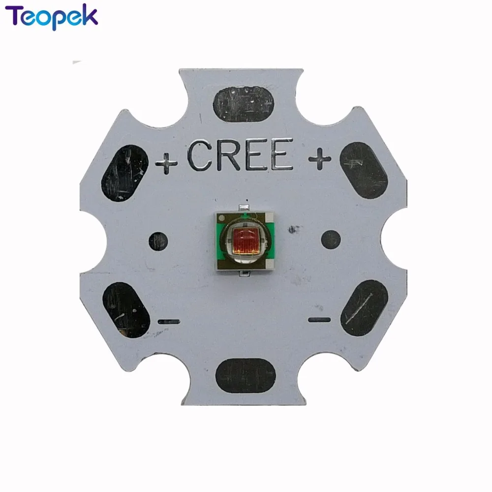 

10pcs Cree Xlamp XP-E Far Red 730NM 3W Led Beads 1.9-2.4V 350-1000MA XPE Plant Grow Led Emitter Bulb Lamp Lightings