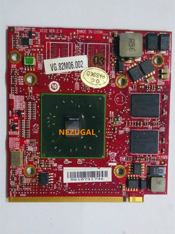 Per Acer Aspire 4920G 5530G 5720G 6530G 5630G 5920G Per Ati Mobility Radeon Hd3470 Hd 3470 256Mb Scheda Grafica Video