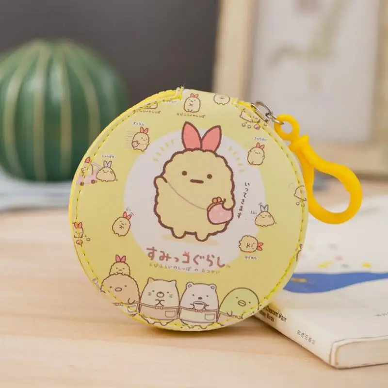 1 шт. Kawaii японский Сумико гураши обитатели углов PU Сумка для монетного кошелька чехол для ключей держатель карты фигурка игрушка