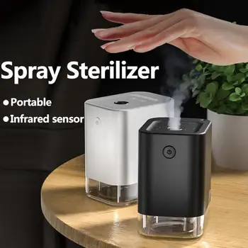 

Intelligent Automatic Induction Mist Spray Soap Dispenser Disinfection Sterilizing Desktop Alcohol Spray Bottle Sterilizer