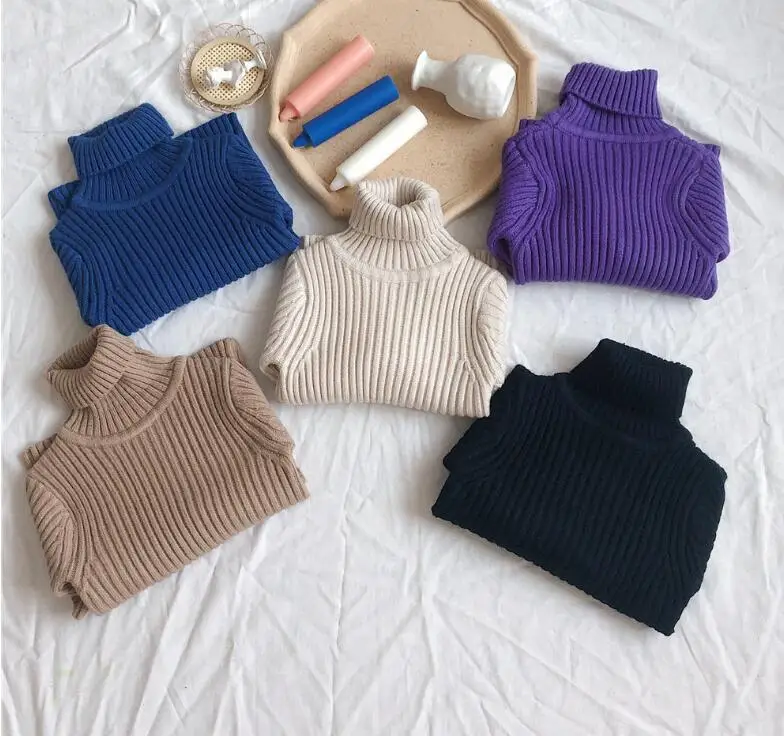 new wholesale girls boys knitted sweater autumn winter fashion kids pullover sweaters 1-7 years HH565