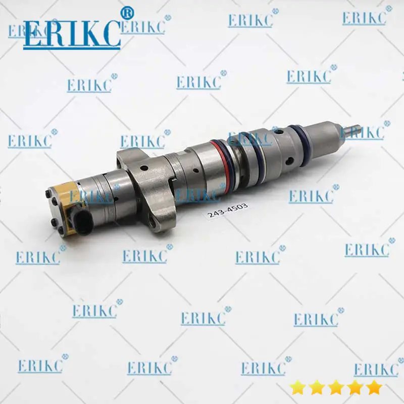 ERIKC 243-4503 CAT C7 Топливная форсунка Common Rail 2434503 автозапчасти инжектор для гусеничного дизельного двигателя экскаватора