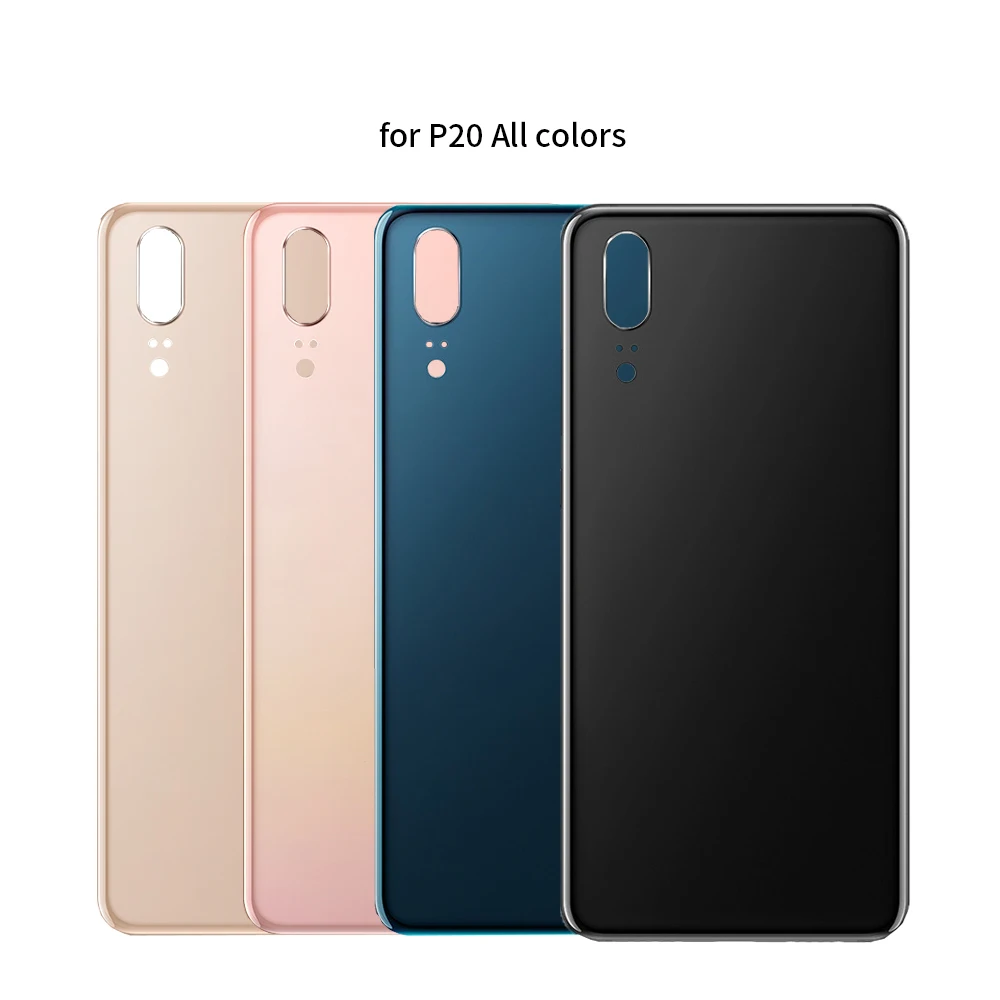 OEM для huawei P20/P20 Pro, задняя крышка корпуса, стеклянная задняя крышка для батареи, Замена для huawei p 20 pro с объективом камеры