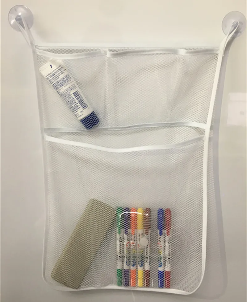 Детская сетчатая корзина ванна игрушка для хранения складная подвесная сумка