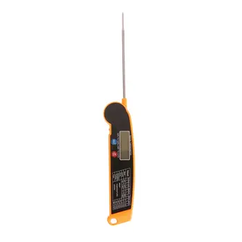 

Instant Read Digital Electronic Kitchen Cooking BBQ Grill Food Meat Thermometer Ultra-thin folding probe barbecue thermometer