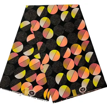 

African Veritable guaranteed real Print wax cloth high quality pagne wax 6yards african dresses sewing fabric