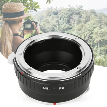

Fikaz NIK-FX Aluminium Alloy Lens Mounting Adapter Ring Accessory for Nikon S/D Lens to for Fuji FX Mount Camera Lens Adapter