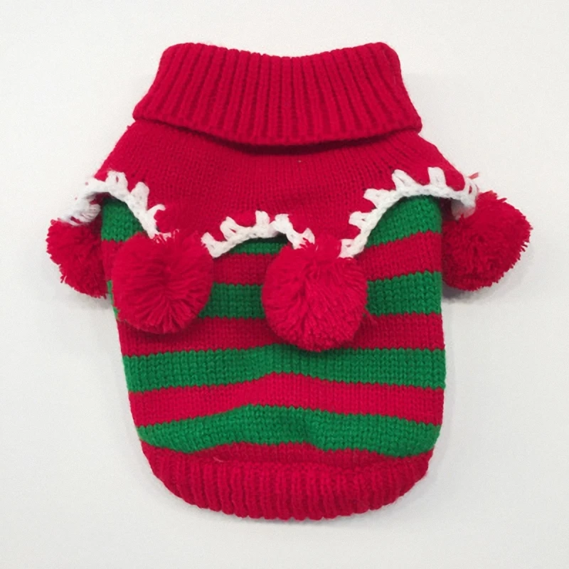 

Spring and autumn cat clothing autumn and winter cat and dog clothes autumn Christmas puppy sweater winter thick