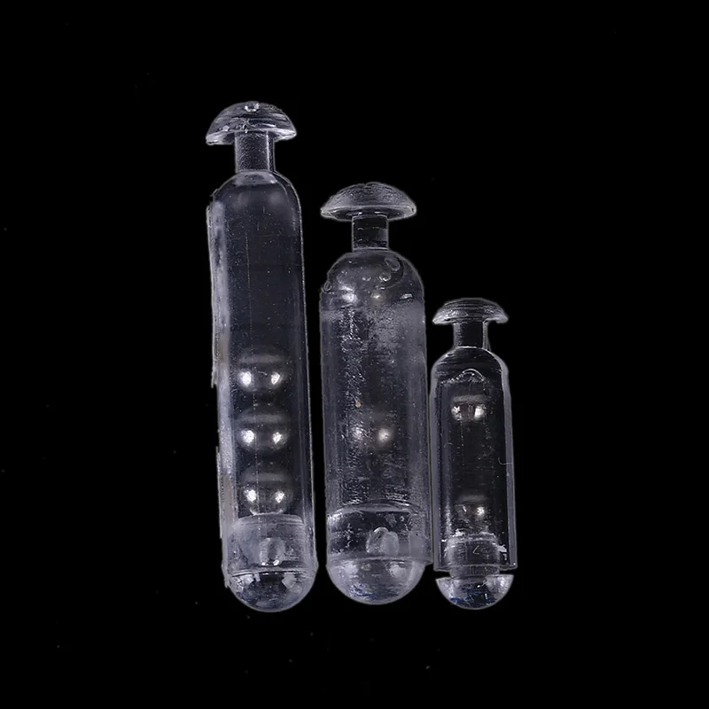 Новый дергающаяся Рыбная приманка стекло погремушки Вставить трубка Shake