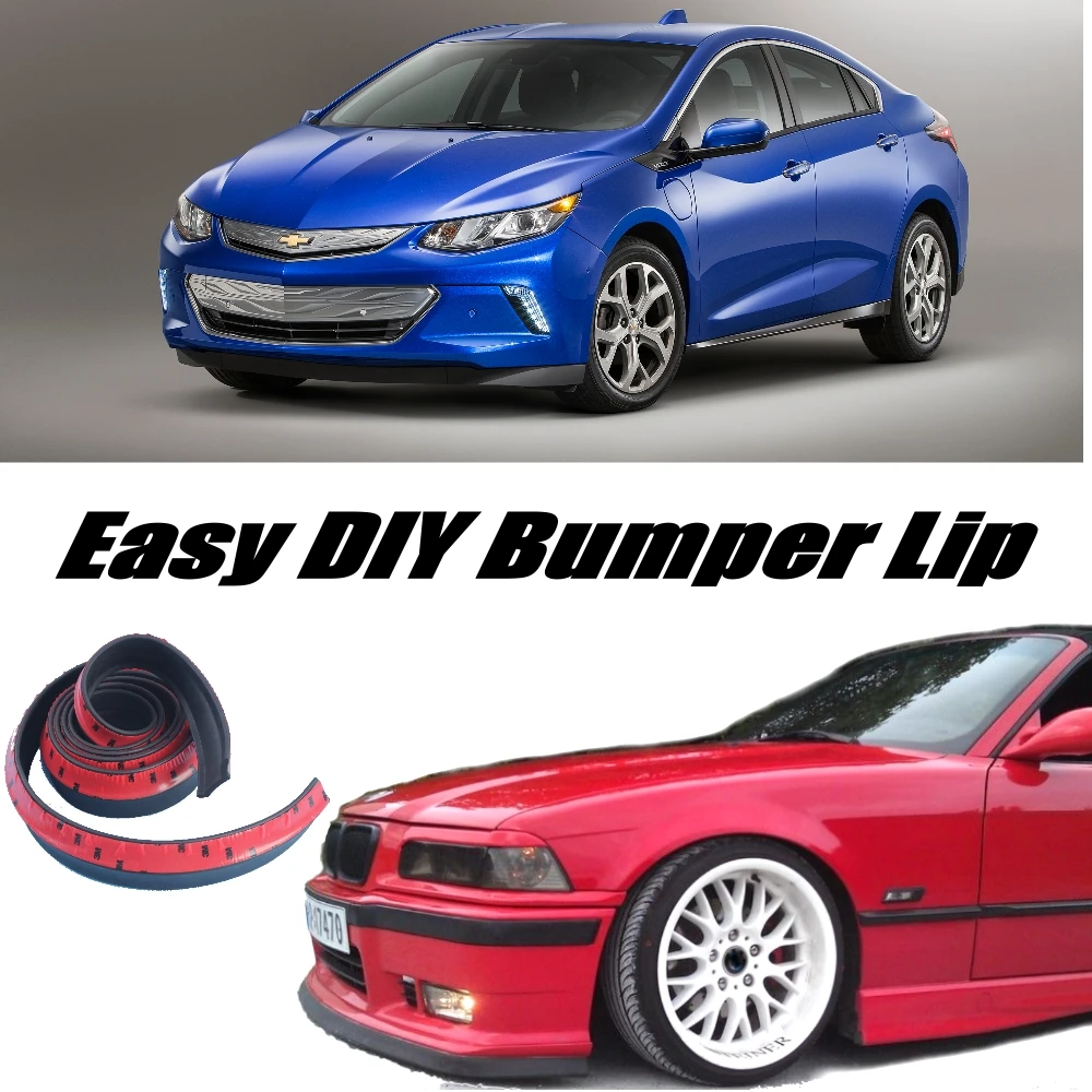 Novovisu バンパーリップ唇シボレーボルト 11 16 スポイラー車のチューニング おすすめボディキット ストリップ Tuning Bumper Car Lip Kitschevrolet Bumpers Aliexpress