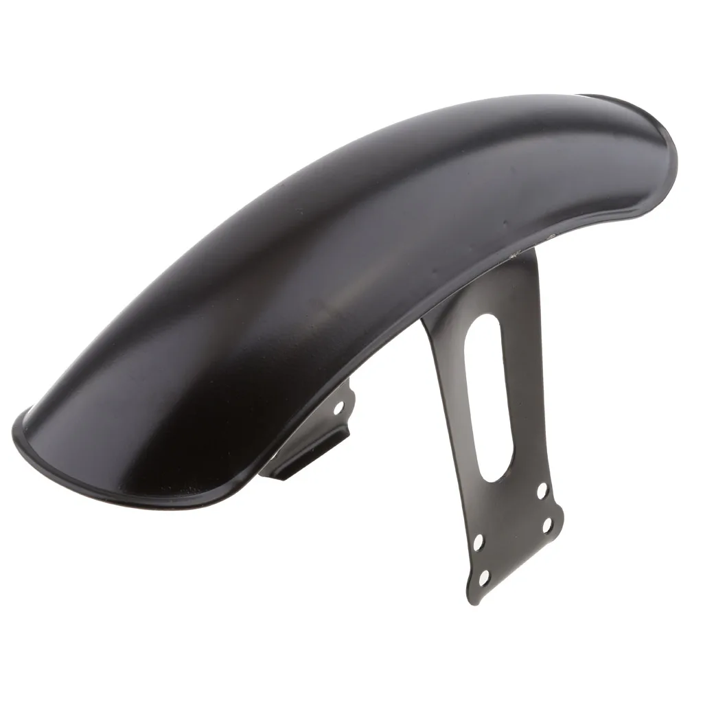 Black Motorcycle Motorbike Front Rear Mudguard / Mud Guard Cover Set for Honda CG125