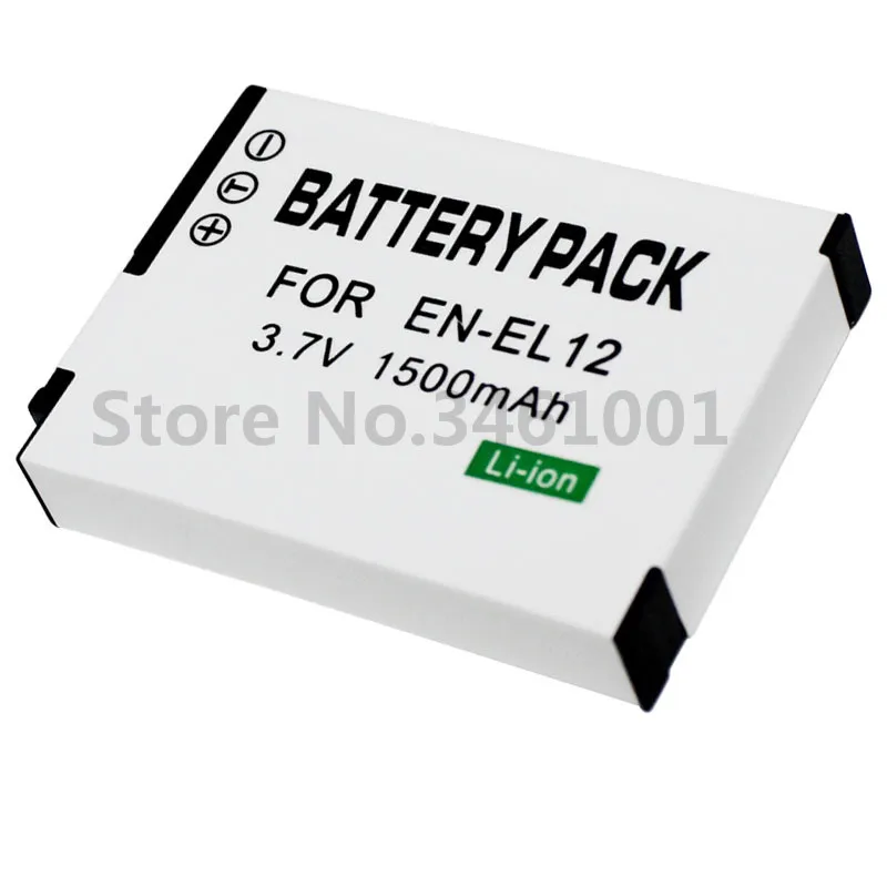 10 шт./лот EN EL12 батареи ENEL12 аккумулятор для оригинального Nikon Coolpix P300 P310 P330 S6200 S6300 S9400