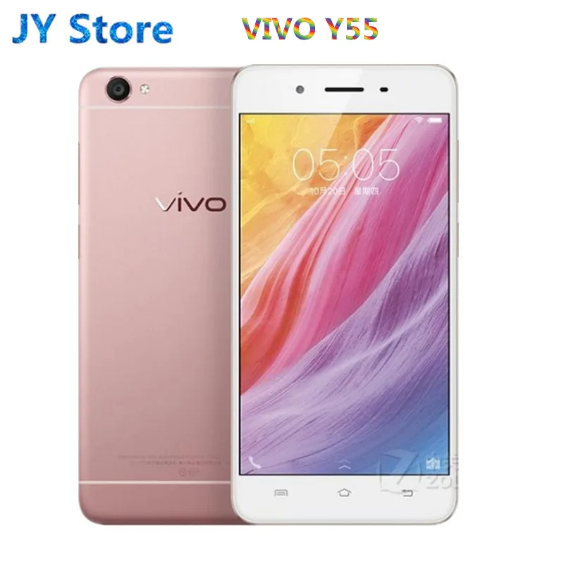 Vivo Y55 смартфон с 5 дюймовым дисплеем восьмиядерным процессором Snapdragon 430 ОЗУ 2 Гб