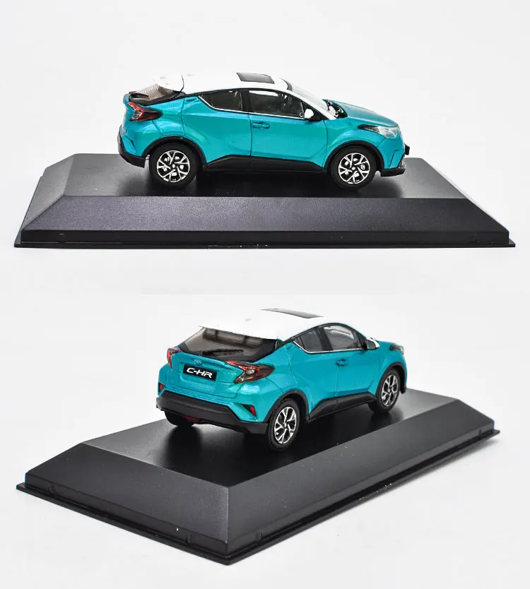 1:43 Toyota C-HR, simulação presente coleção, die-cast