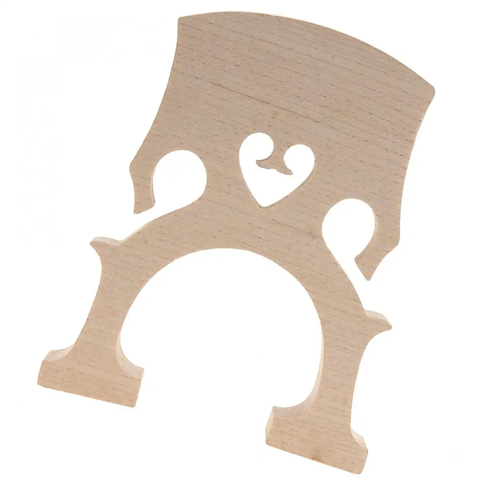 

Cello Bridge Maple Material for 4/4 Size Cello Accessory Violoncello String Bridge