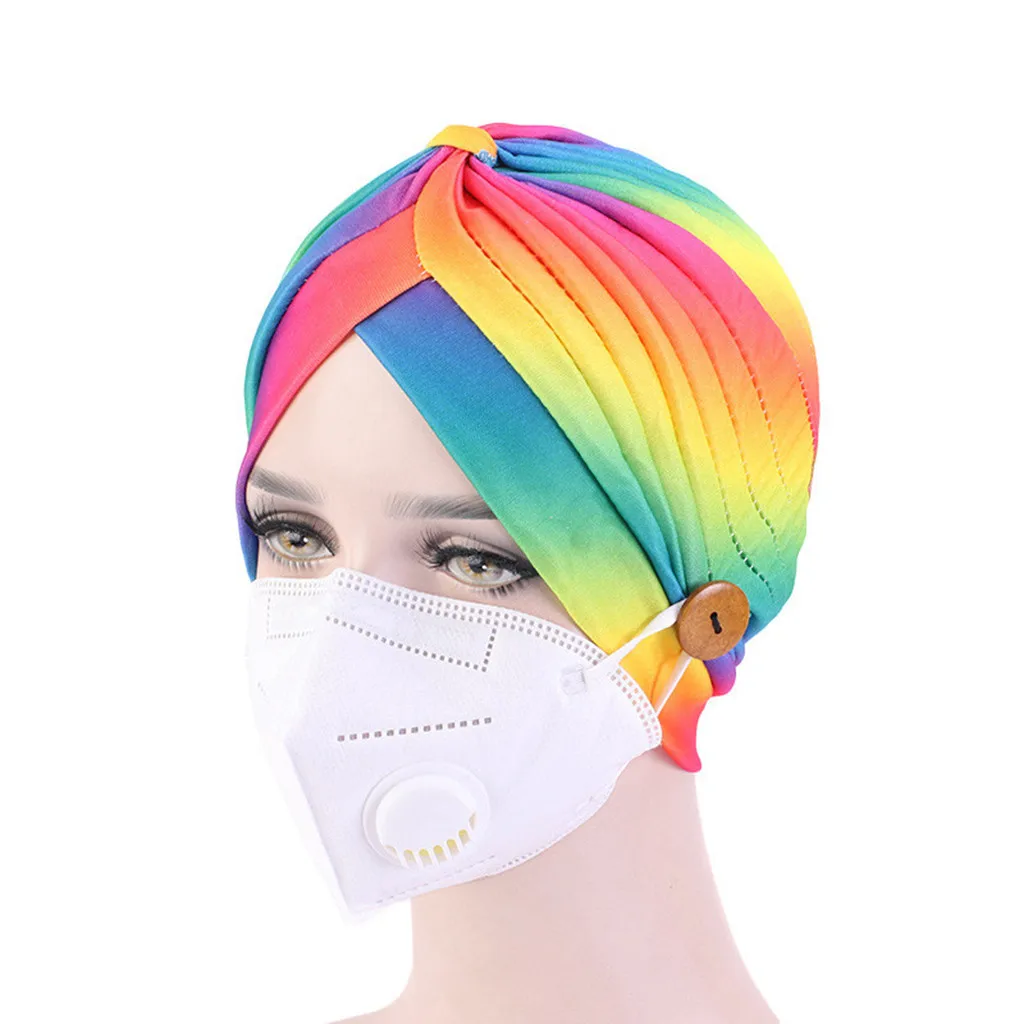 French Style Casual Vintage Women's Hat Print Button Cap Ear Protection For Nurse Doctor Face Mask Holder Warm Aldult Caps | Аксессуары