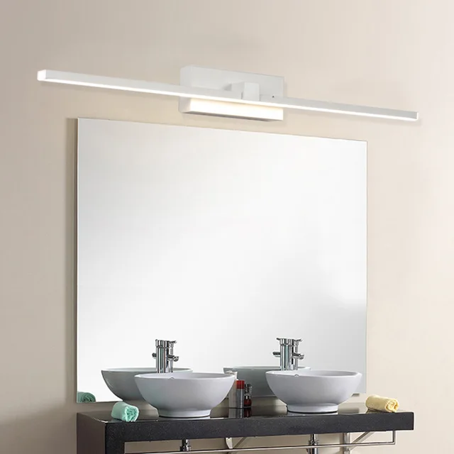 $US $43.20  Nordic LED Mirror Headlights Modern Bathroom Lamp Bathroom Mirror Cabinet Makeup Lamp Vanity Light 