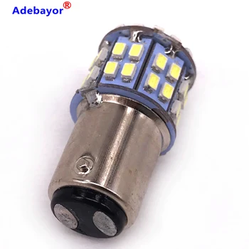 

150pcs 1157 3020 SMD 50 Led Car Light BAY15D P21/5W Auto Brake Light Bulb Lamps Xenon for ford Car Styling White Adebayor 150X