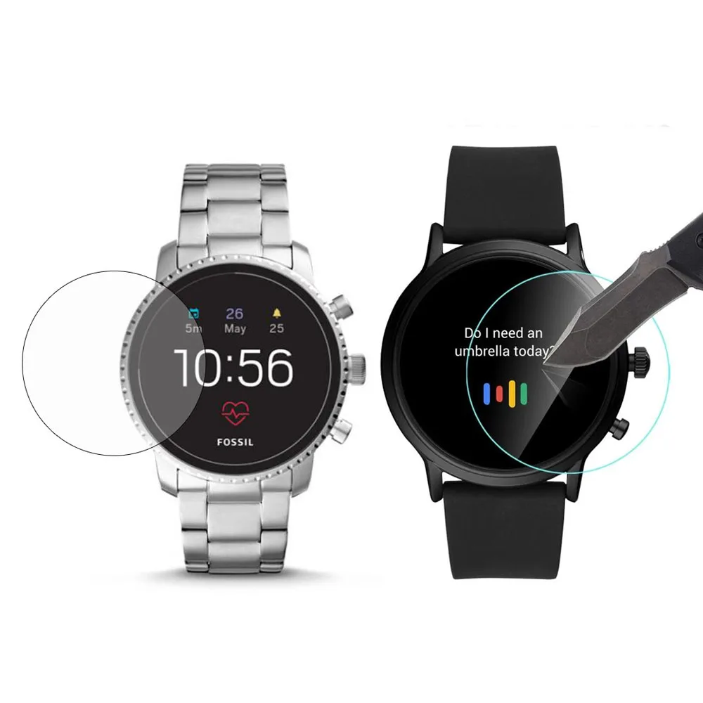 Savvies Pellicola In Vetro Temperato 9H Per Fossil Q Venture / Q Venture 3.Gen (3 Pezzi) - Anti Graffio E Anti Impronta - 5