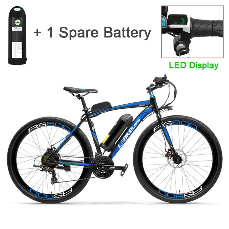 blue plus R600 189,47 мощный электрический велосипед 36.10A/20A аккумулятор электровелосипед велосипед дисковый тормоз, сплав Марко алюминий, велосипед - Цвет: blue plus