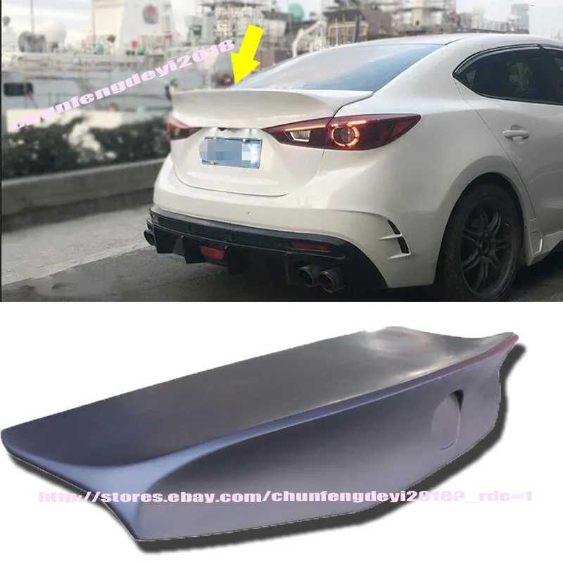 Для Mazda 3 AXELA- спойлер задний багажник хвост крыло заводской стиль Прайм автомобильные аксессуары модификация автомобиля
