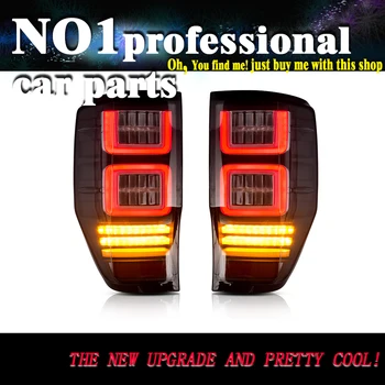 

car accessories For Ford Ranger T6 Tail Light 2012-2018 Led new ranger Taillights Rear Lamp Assembly Dynamic turn signal