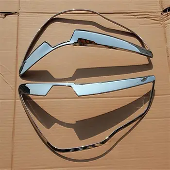 

ABS Chrome Front headlight Lamp Cover,Free shipping For Mitsubishi ASX 2010-2012