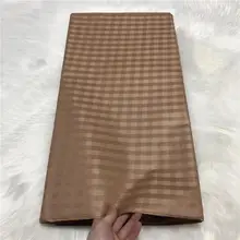 5 ярдов atiku ткань для пошива мужских из жаккардовой парчи tussu Африканский парча кружево парча в Гвинейском стиле мужские Швейные материалы