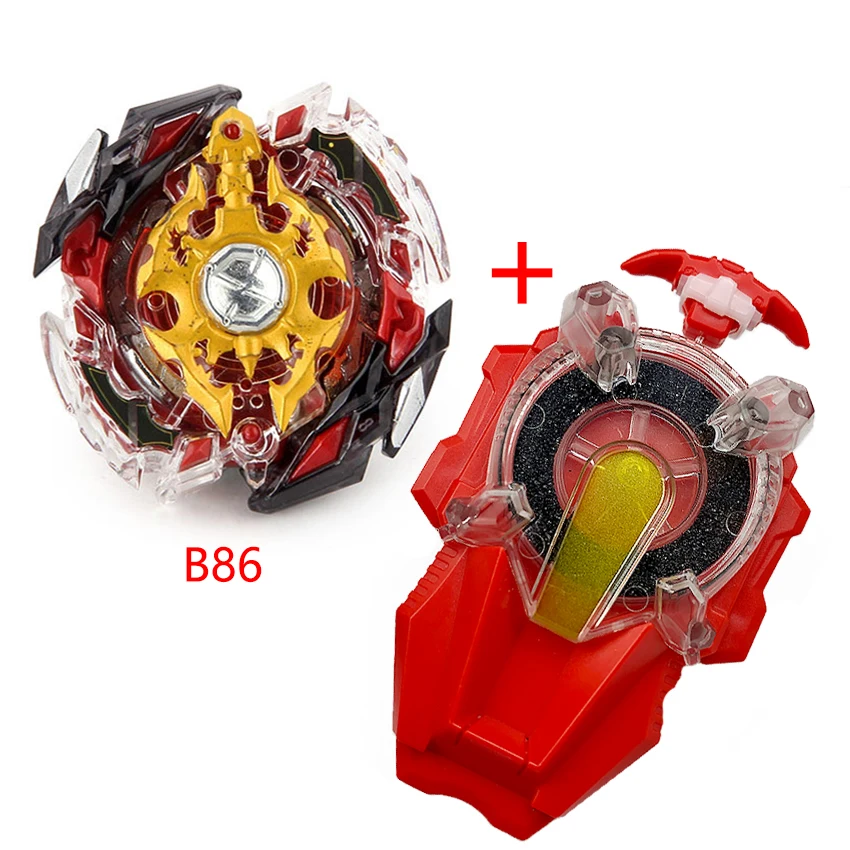 86beyblade+火石红黑发射器