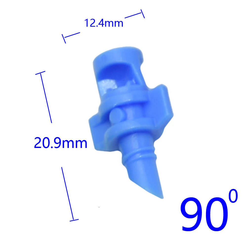 90&deg; 180&deg; 360&deg; Angle Simple Refraction Sprinkler Nozzle Head Garden Fruit Tree Irrigation Misting Nozzle 60pcs
